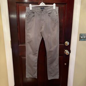 NWOT Men's Polo Ralph Lauren Gray Twill Jeans Style Pant Size 34 x 34